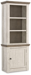 Luxury Living Gallery - Ashley Furniture - Havalance Right Pier Cabinet - Right Pier Cabinet / Two-tone - W814-34