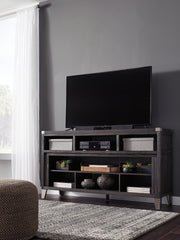 Luxury Living Gallery - Ashley Furniture - Todoe 65" TV Stand - 65" / Gray - W901-68