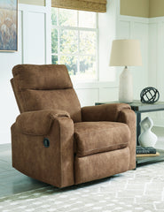 Luxury Living Gallery - Ashley Furniture - Edenwold Living Room - Rocker Recliner / Brindle - 1380525