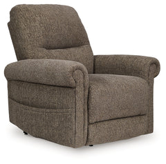 Luxury Living Gallery - Ashley Furniture - Aureta Living Room - Power Lift Recliner / Earth - 1790212