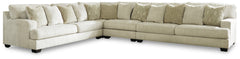 Luxury Living Gallery - Ashley Furniture - Rawcliffe Sectional - LAF 3-Piece Sectional / Parchment - 19604S1