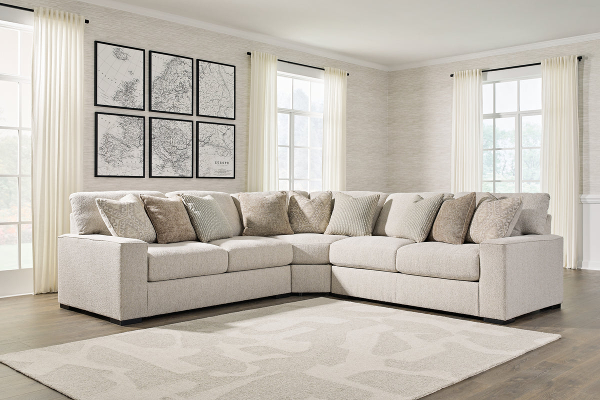 Luxury Living Gallery - Ashley Furniture - Ballyton Sectional - 3-Piece Sectional / Sand - 25102S1