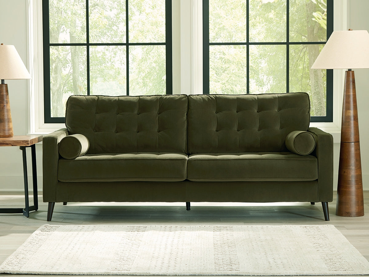 Luxury Living Gallery - Ashley Furniture - Reveon Lakes Living Room - Sofa / Olive - 2640438
