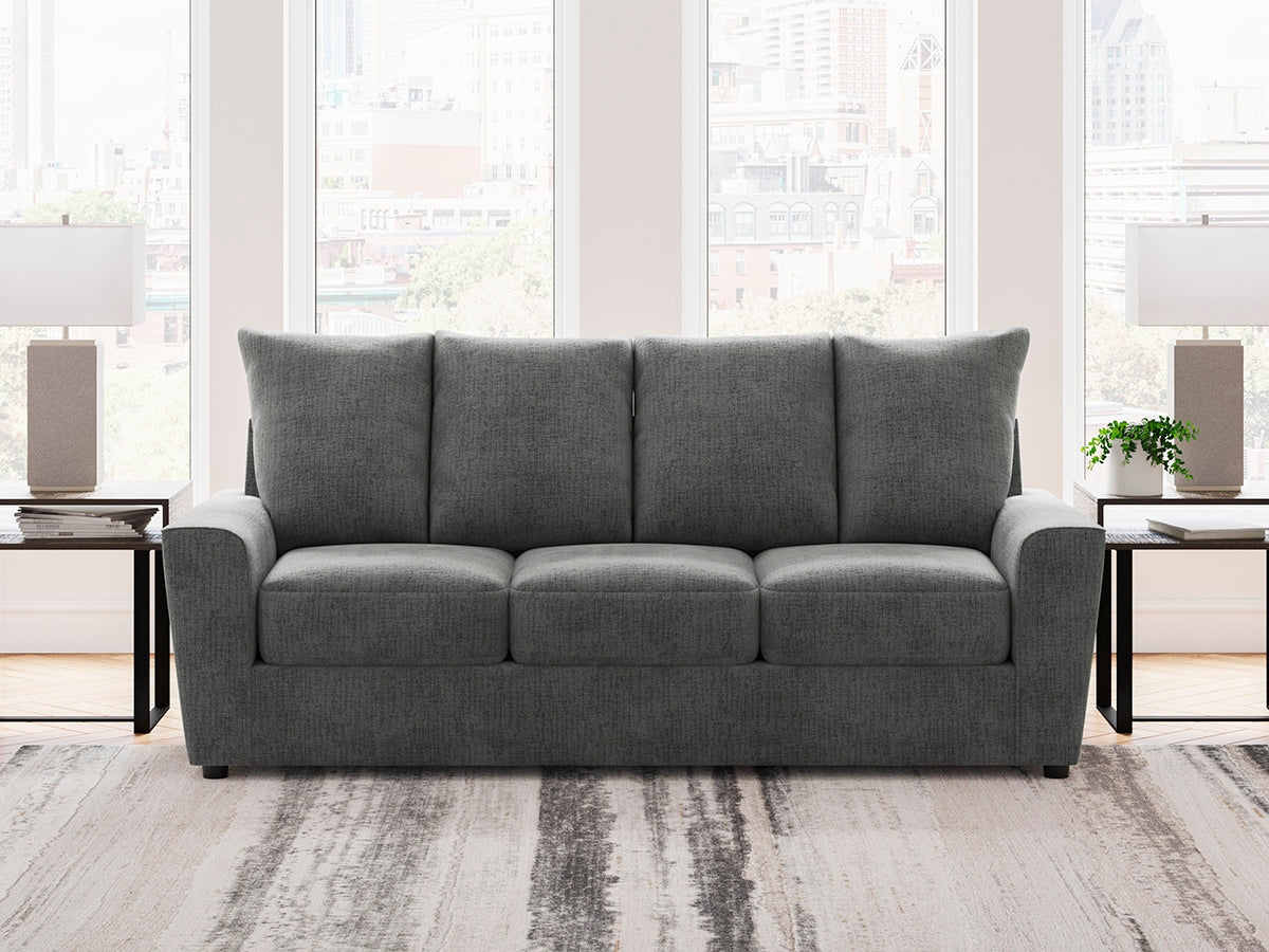 Luxury Living Gallery - Ashley Furniture - Stairatt Living Room - Sofa / Gravel - 2850238