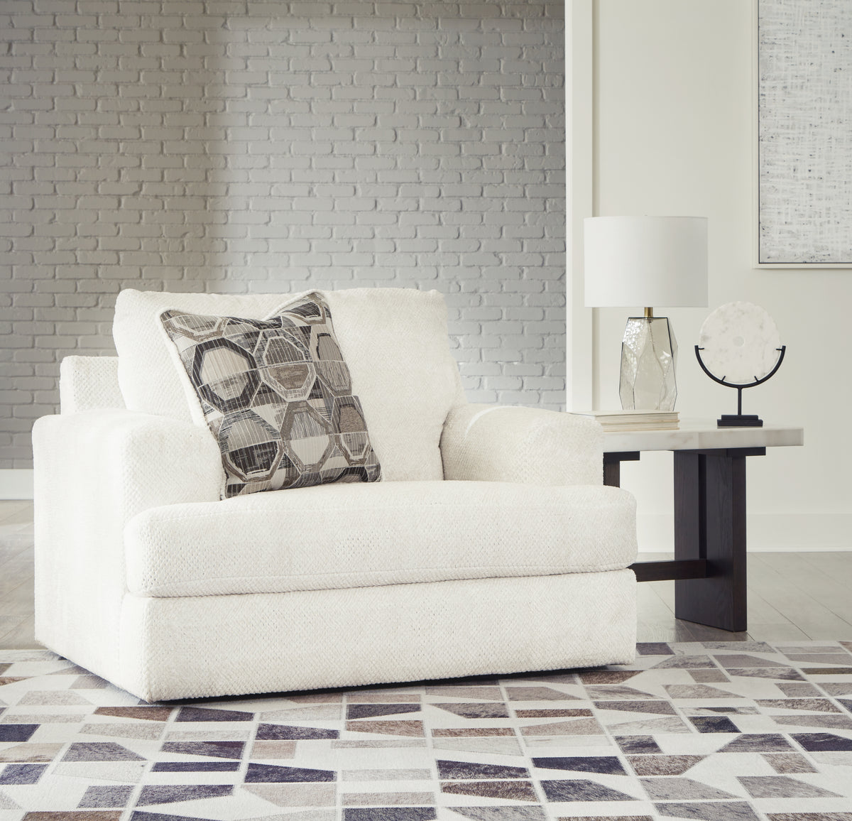 Luxury Living Gallery - Ashley Furniture - Karinne Living Room - Sofa / Linen - 3140338