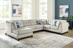 Luxury Living Gallery - Ashley Furniture - Maxon Place Sectional - 3-Piece Sectional with Chaise / Navy - 33003S2