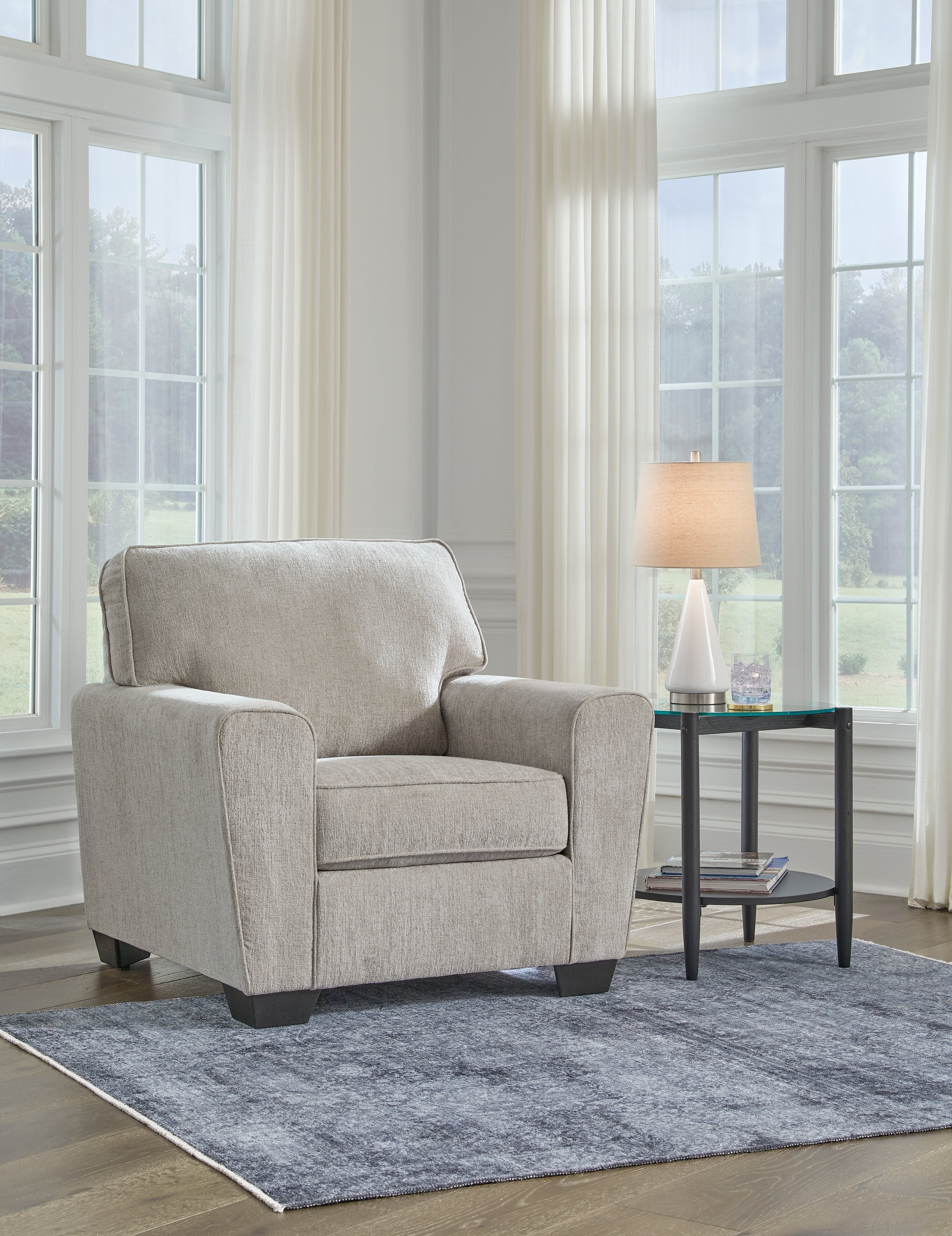 Luxury Living Gallery - Ashley Furniture - Cashton Living Room - Chair / Ice - 4060620