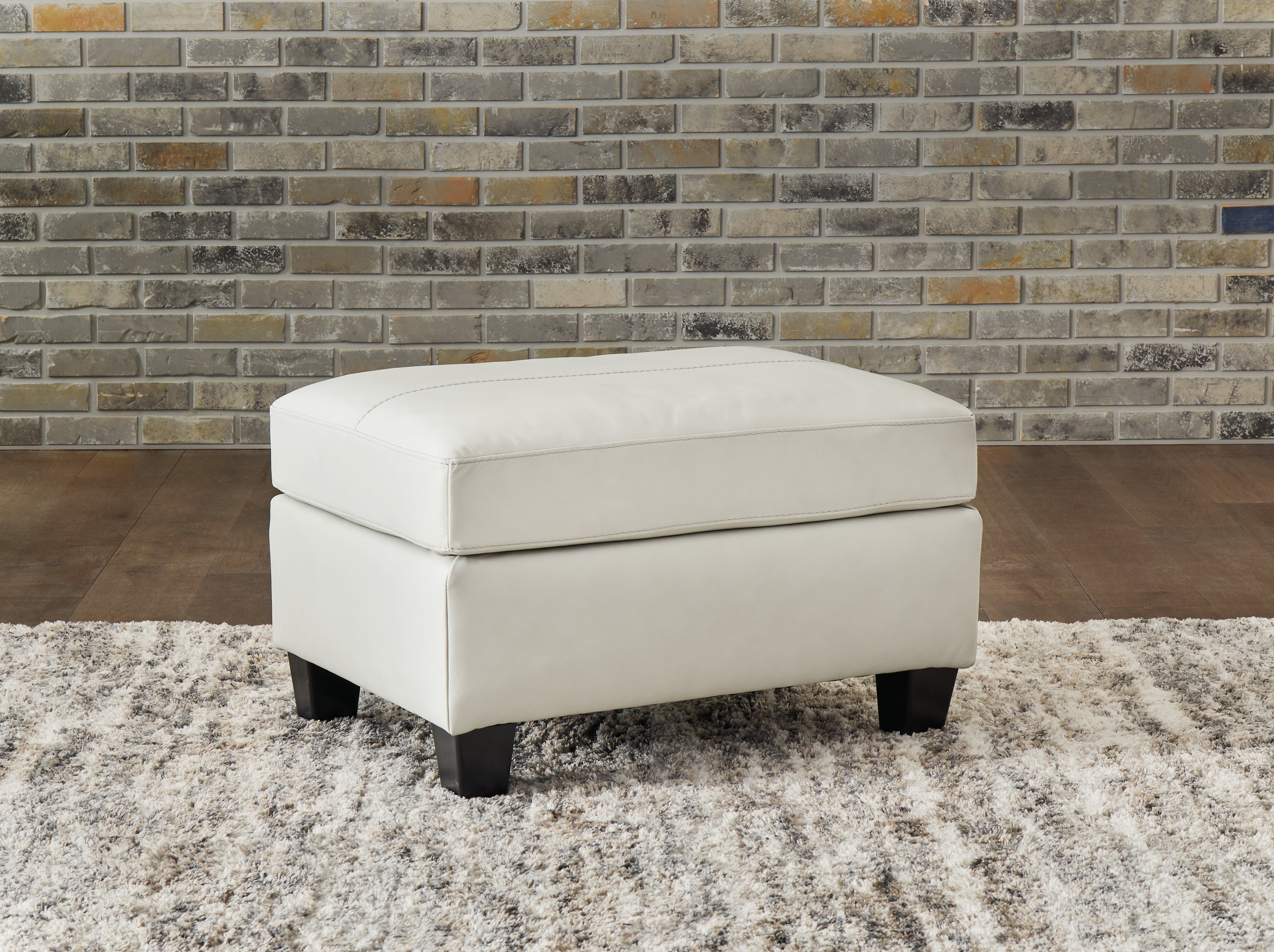Luxury Living Gallery - Ashley Furniture - Genoa Living Room - Ottoman / Coconut - 4770414