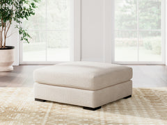 Luxury Living Gallery - Ashley Furniture - Donelson Creek Living Room - Oversized Accent Ottoman / Vanilla - 4800208