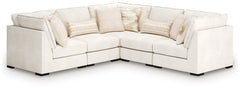 Luxury Living Gallery - Ashley Furniture - Donelson Creek Sectional - 5-Piece Sectional / Vanilla - 48002S1