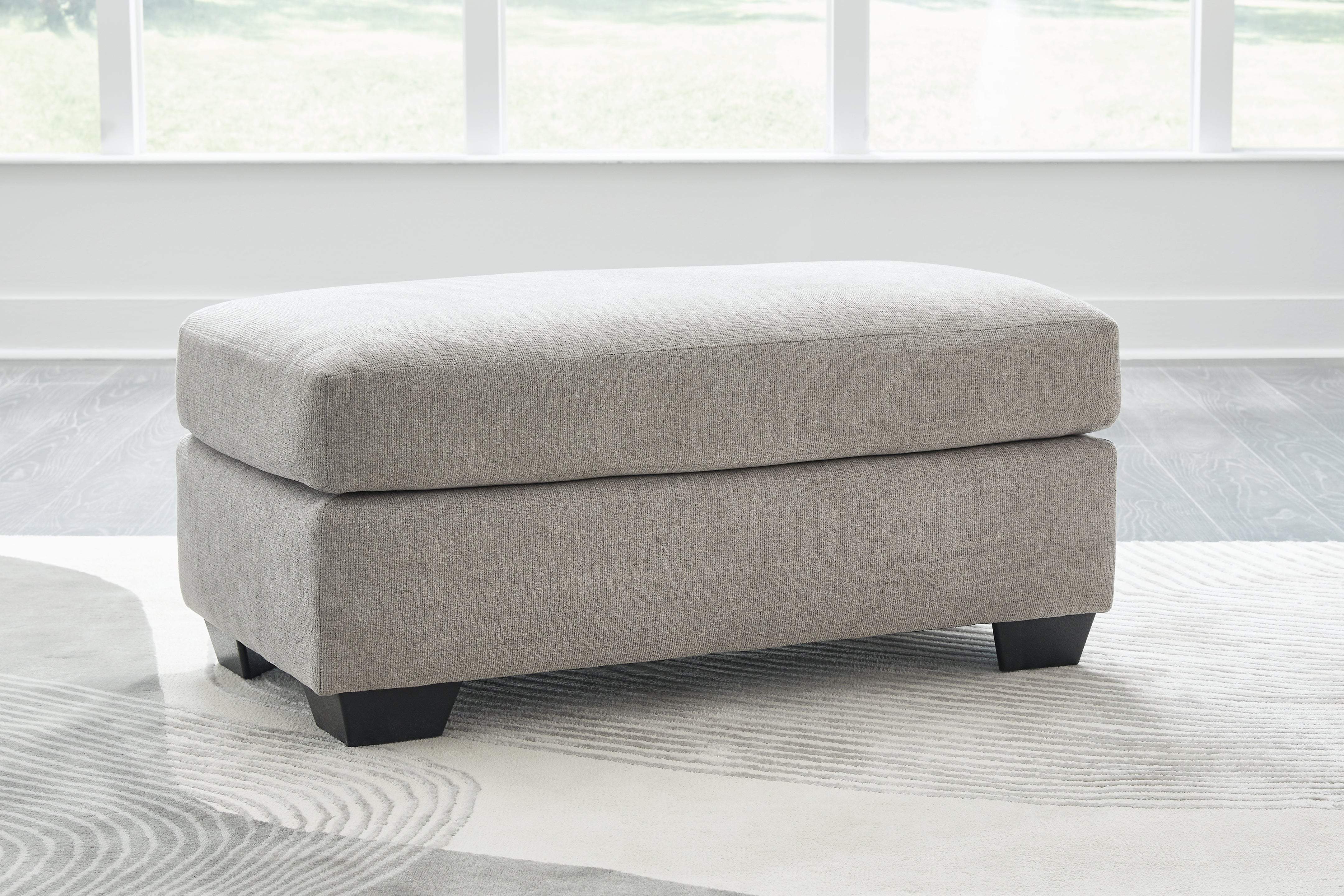 Luxury Living Gallery - Ashley Furniture - Avenal Park Living Room - Ottoman / Flannel - 5080514