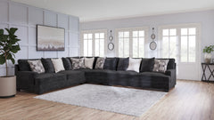 Luxury Living Gallery - Ashley Furniture - Lavernett Sectional - LAF 3-Piece Sectional / Charcoal - 59603S1