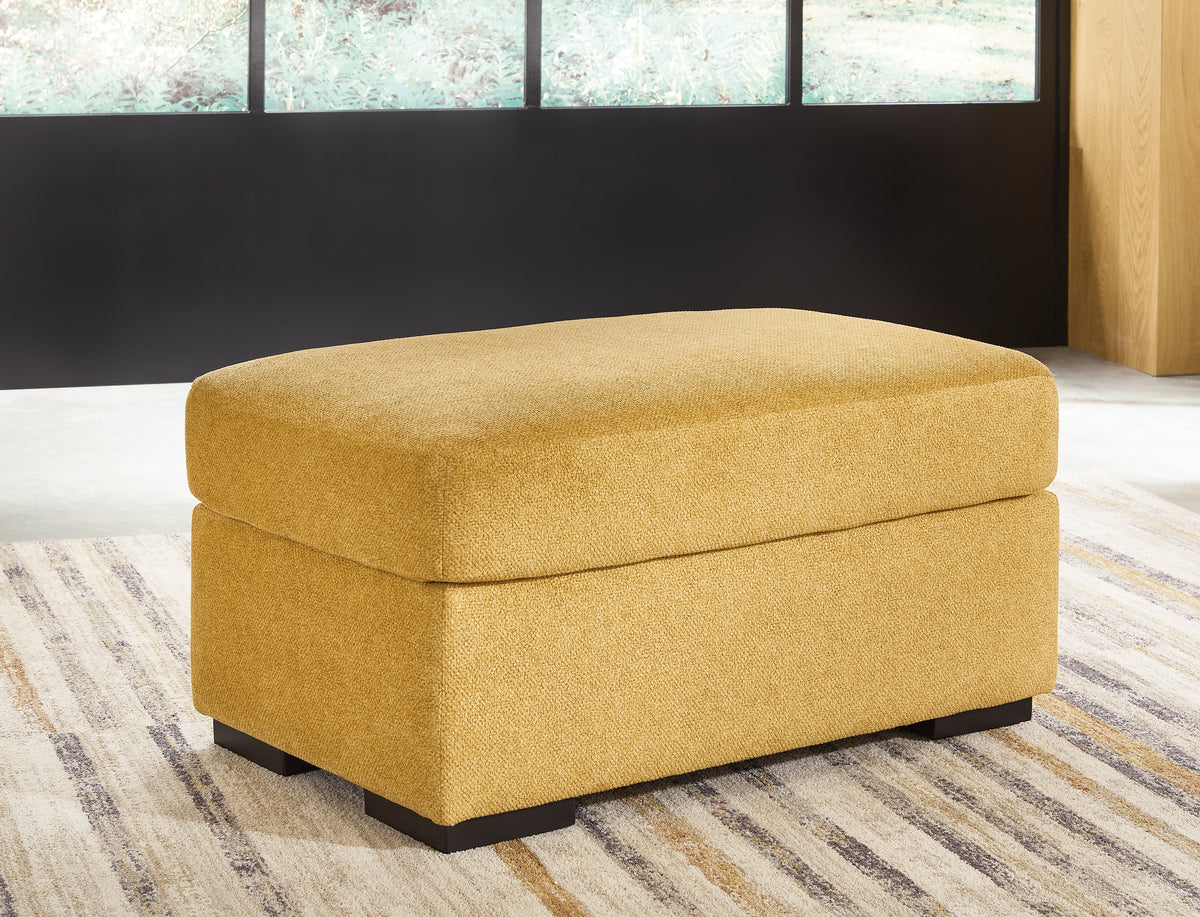 Luxury Living Gallery - Ashley Furniture - Keerwick Living Room - Queen Sofa Sleeper / Sunflower - 6750639