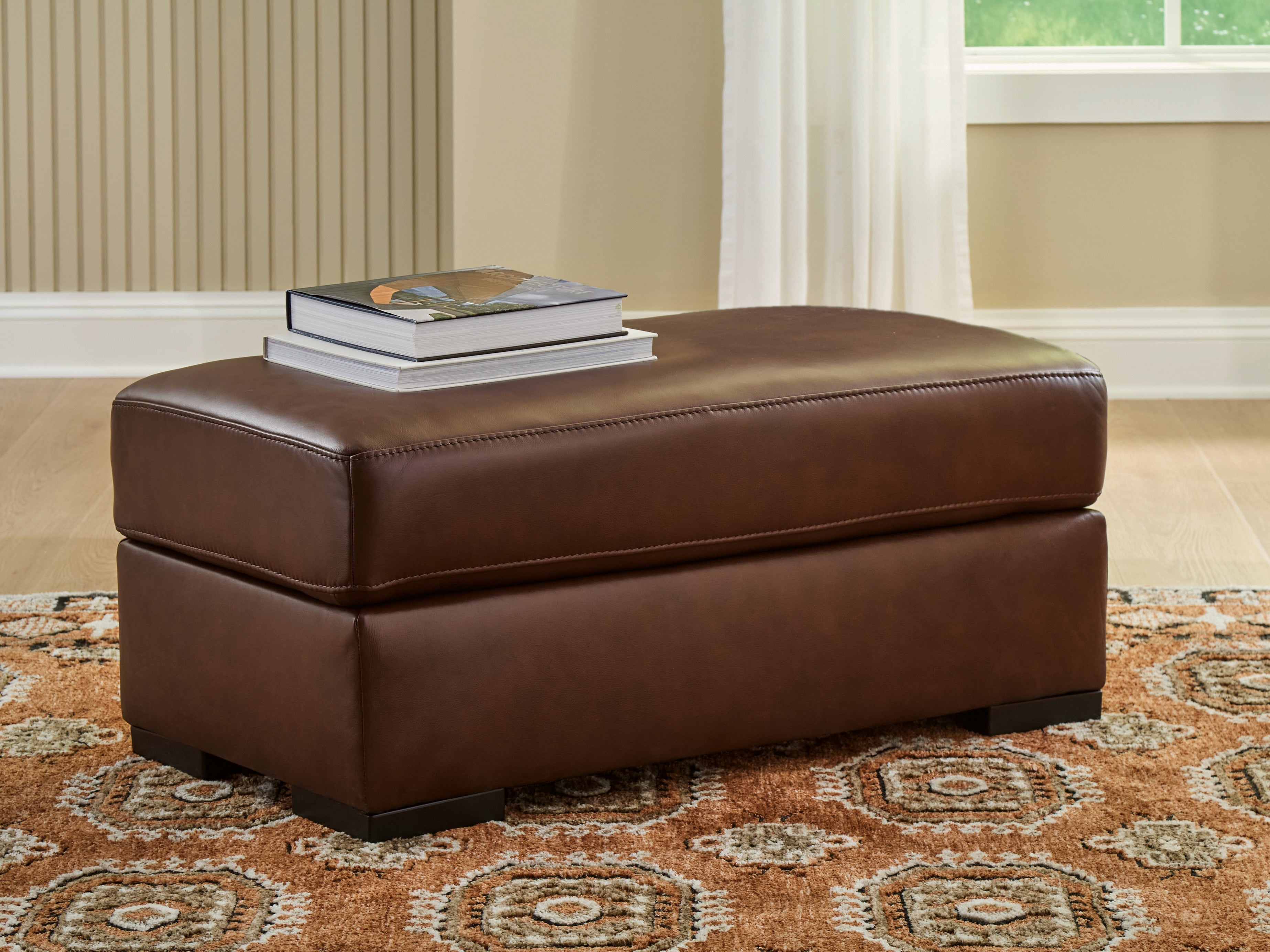 Luxury Living Gallery - Ashley Furniture - Brogliano Living Room - Ottoman / Canyon - PC7290714