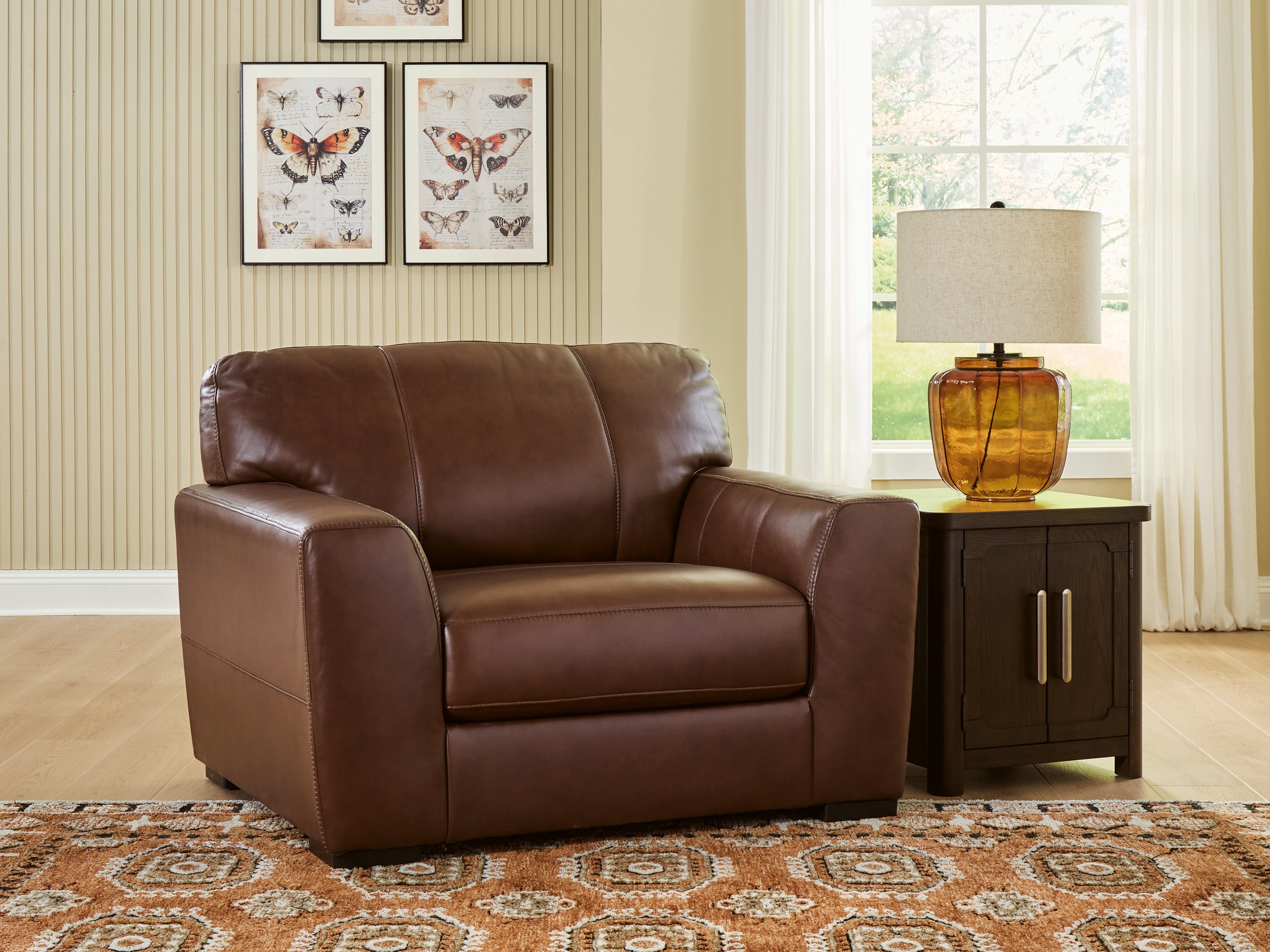 Luxury Living Gallery - Ashley Furniture - Brogliano Living Room - Chair and a Half / Canyon - PC7290723