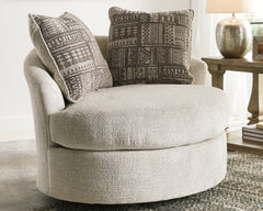 Luxury Living Gallery - Ashley Furniture - Soletren Living Room - Queen Sofa Sleeper / Stone - 9510439