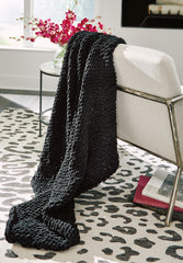 Luxury Living Gallery - Ashley Furniture - Chaddon Throw - Throw / Ivory - A1001060T
