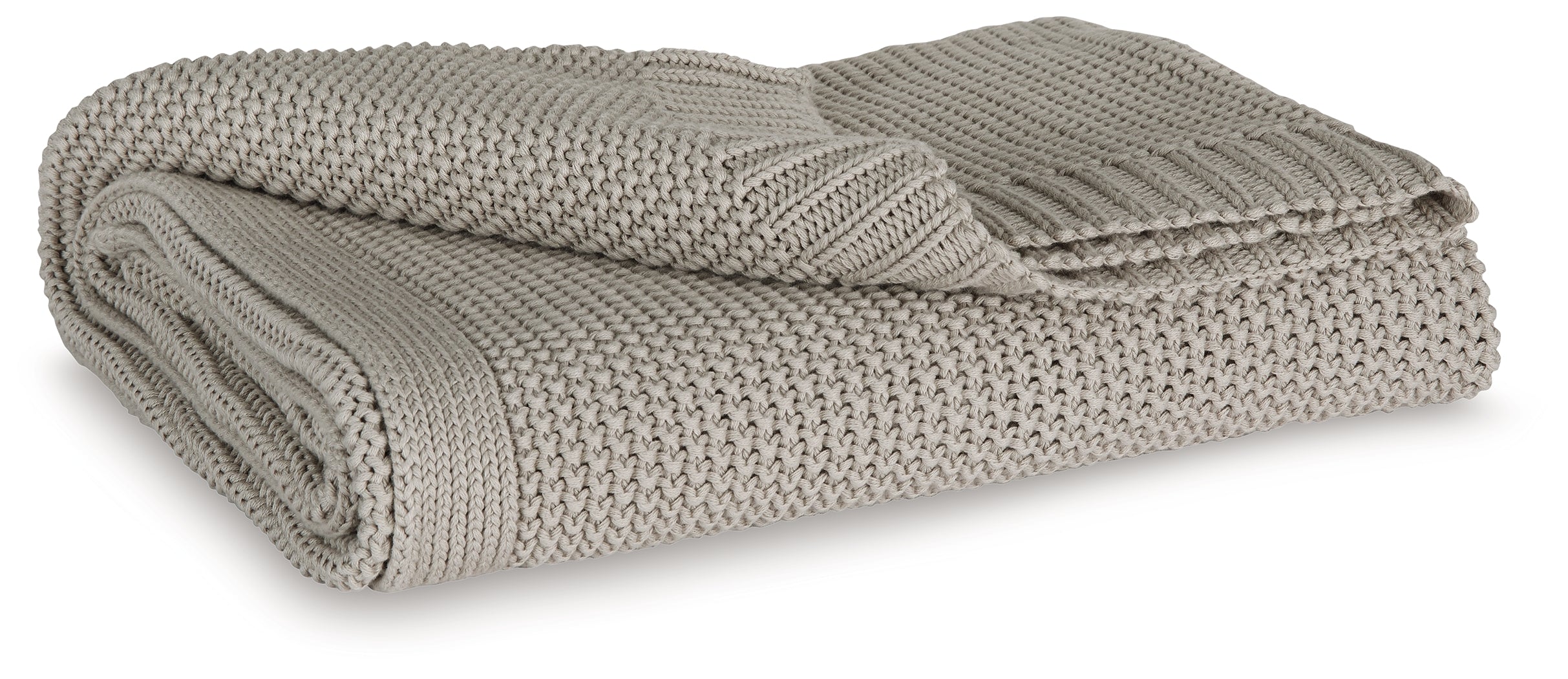 Luxury Living Gallery - Ashley Furniture - Gayelery Throw (Set of 3) - Throw (3/CS) / Gray - A1001085