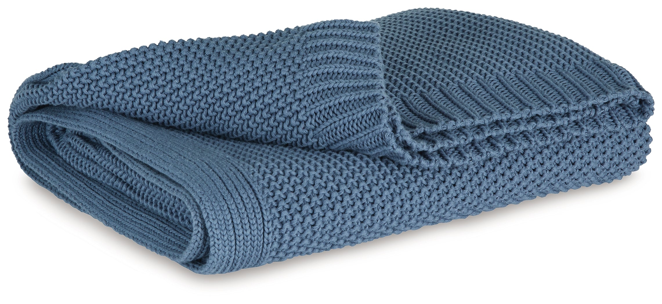 Luxury Living Gallery - Ashley Furniture - Gayelery Throw (Set of 3) - Throw (3/CS) / Blue - A1001087