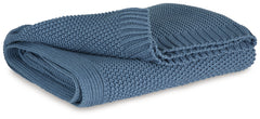 Luxury Living Gallery - Ashley Furniture - Gayelery Throw (Set of 3) - Throw (3/CS) / Blue - A1001087