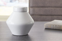 Luxury Living Gallery - Ashley Furniture - Domina Jar - Jar / White - A2000484J