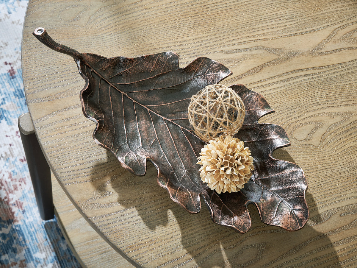 Luxury Living Gallery - Ashley Furniture - Avermund Sculpture - Sculpture / Antique Copper Finish - A2000819