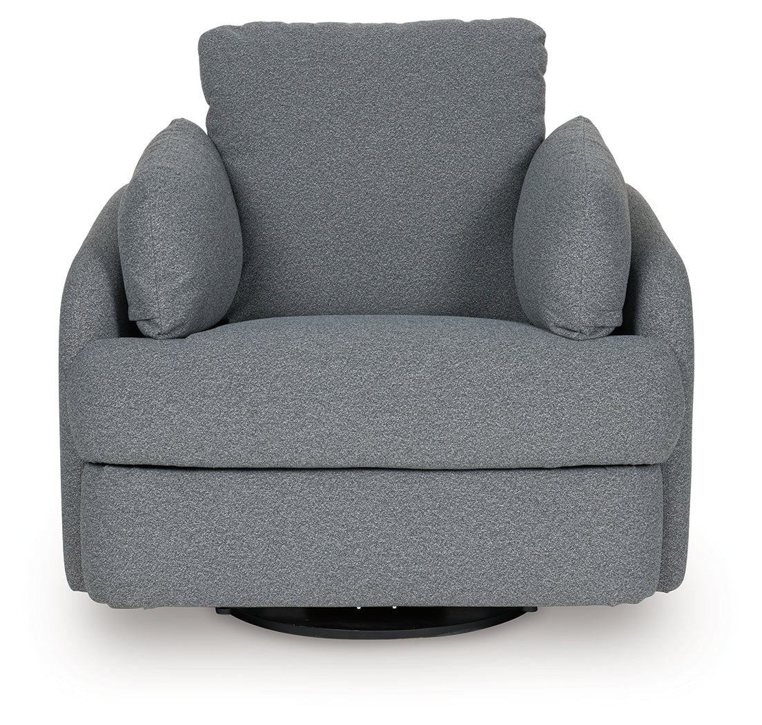 Alainmont Next-Gen Nuvella Swivel Power Recliner