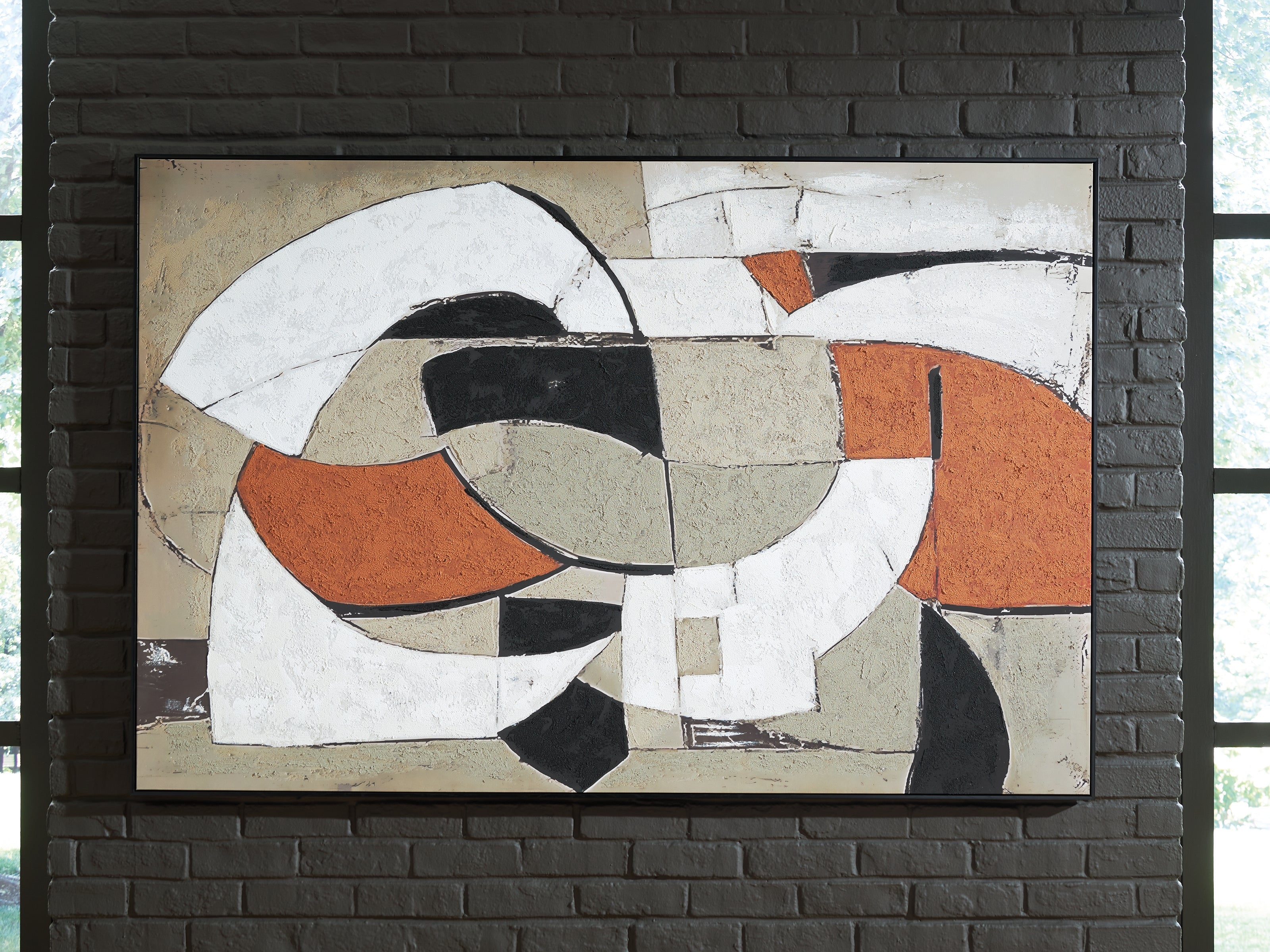 Luxury Living Gallery - Ashley Furniture - Anchorstone Wall Decor - Wall Art - A8000478