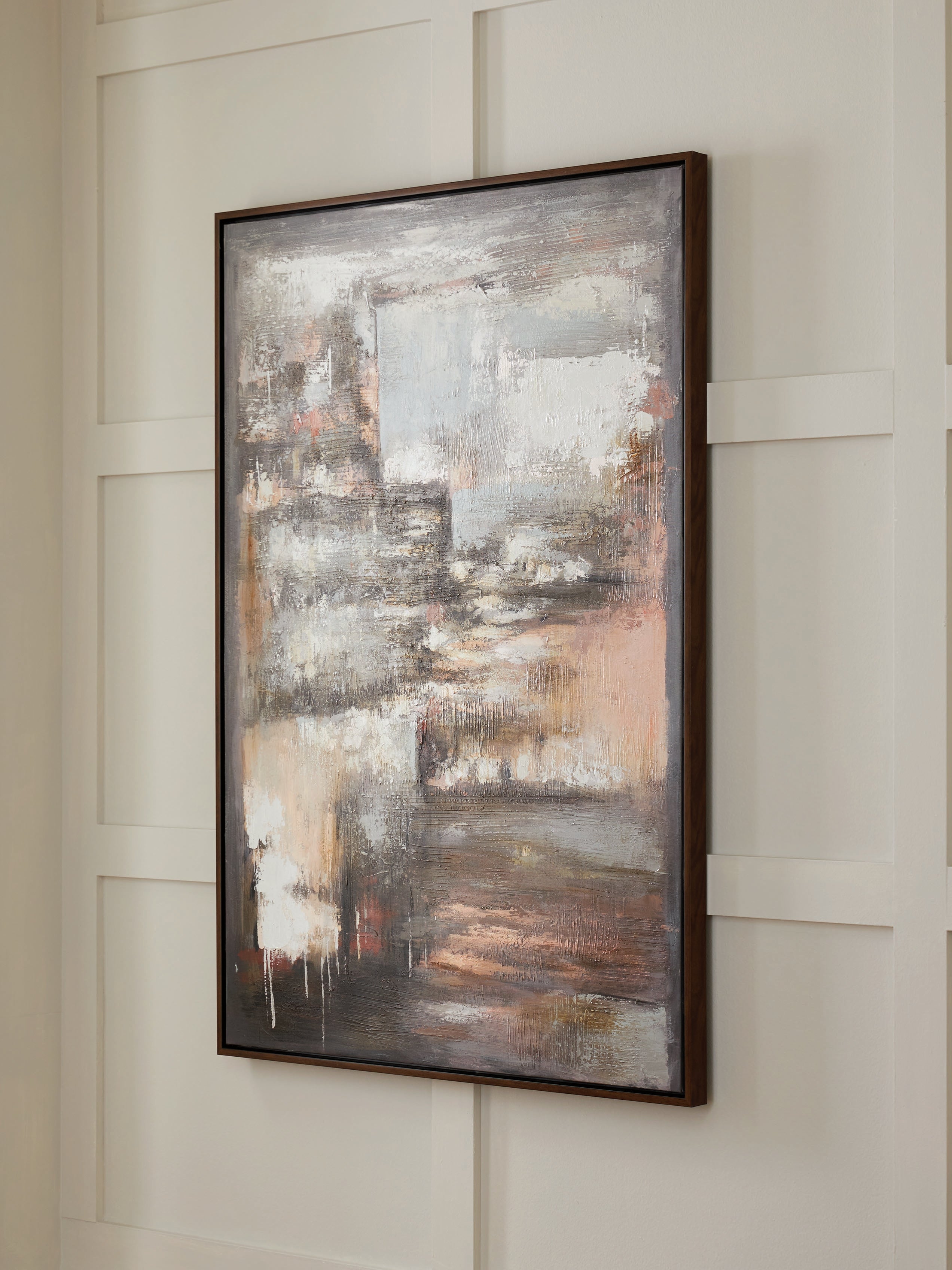 Luxury Living Gallery - Ashley Furniture - Floymour Wall Decor - Wall Art / Multi - A8000499