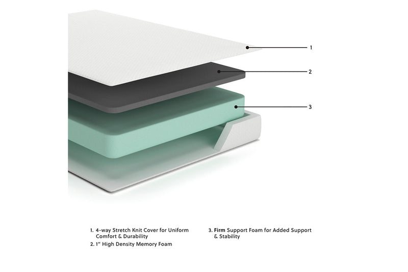 Chime 8 Inch Memory Foam Mattress