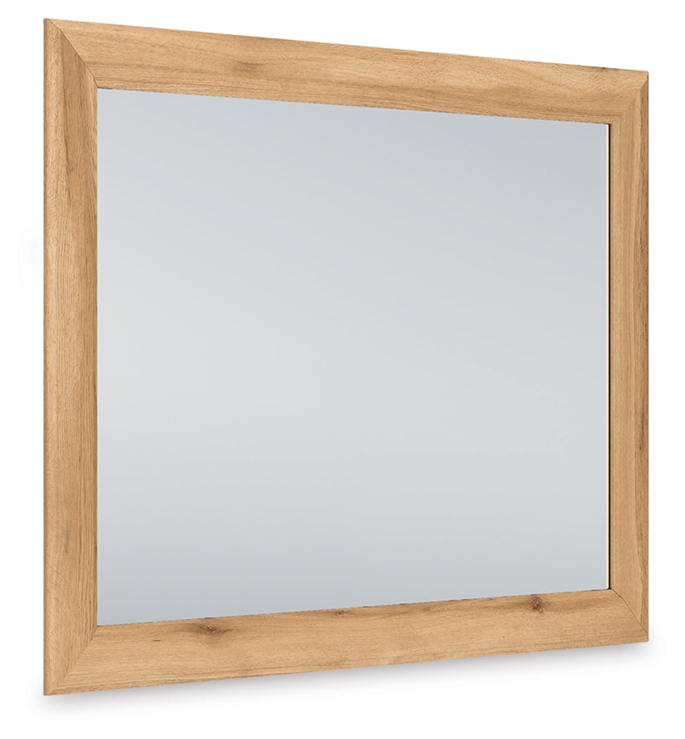 Luxury Living Gallery - Ashley Furniture - Aleaport Bedroom - Bedroom Mirror / Warm Brown - PCB1075-36