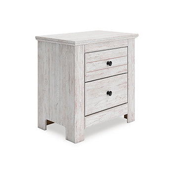 Luxury Living Gallery - Ashley Furniture - Makidern Bedroom - Two Drawer Night Stand - PCB1171-92