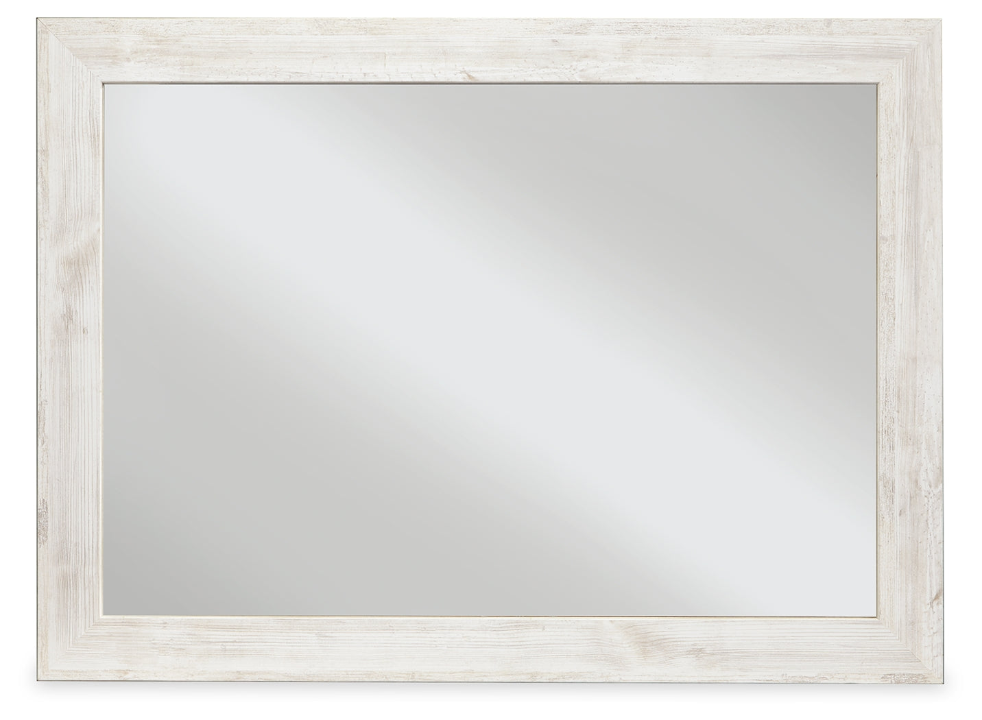 Luxury Living Gallery - Ashley Furniture - Paxberry Bedroom - Bedroom Mirror / Whitewash - B181-36