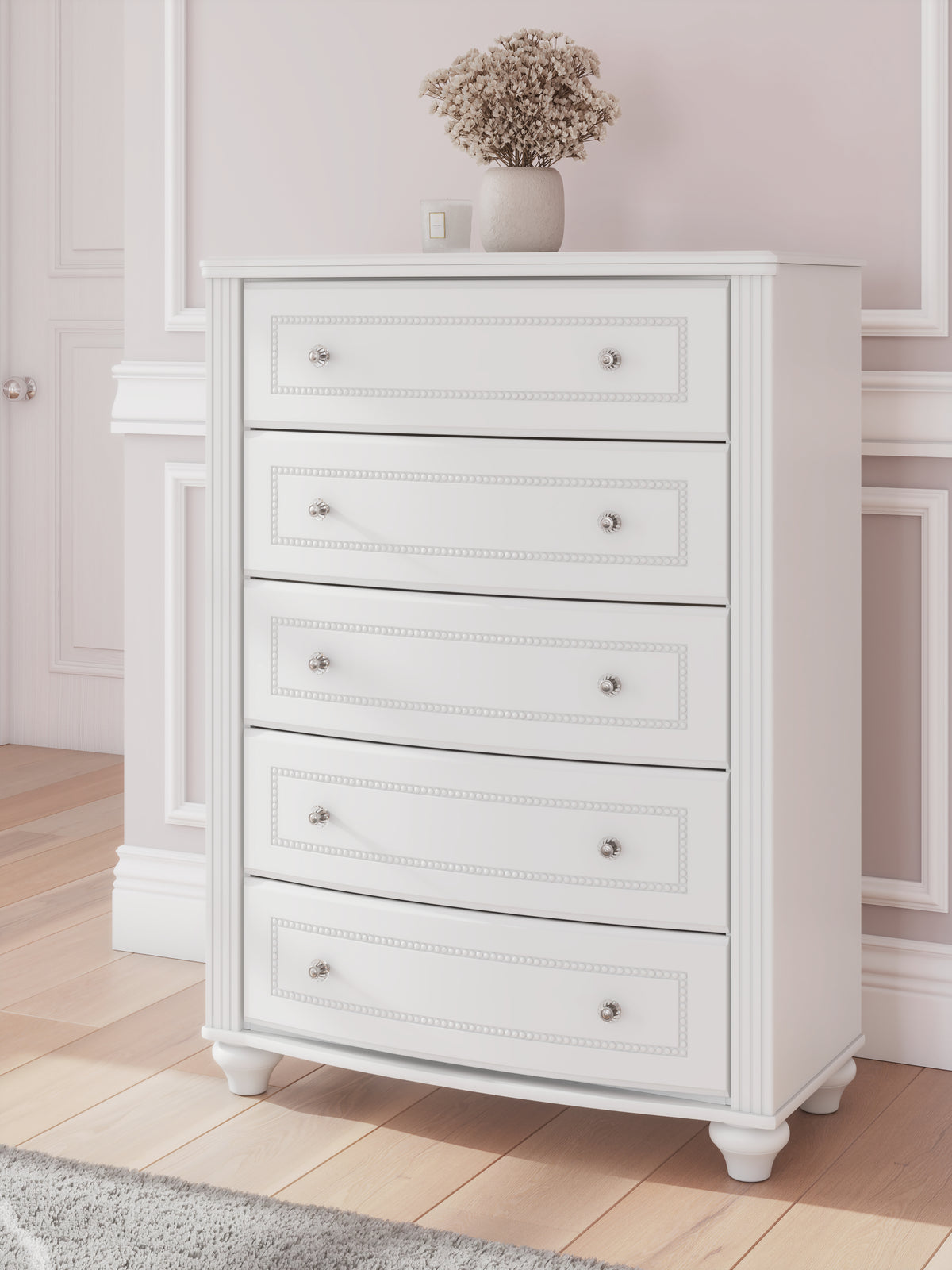 Luxury Living Gallery - Ashley Furniture - Kozlani Bedroom - Five Drawer Chest - PCB1819-46