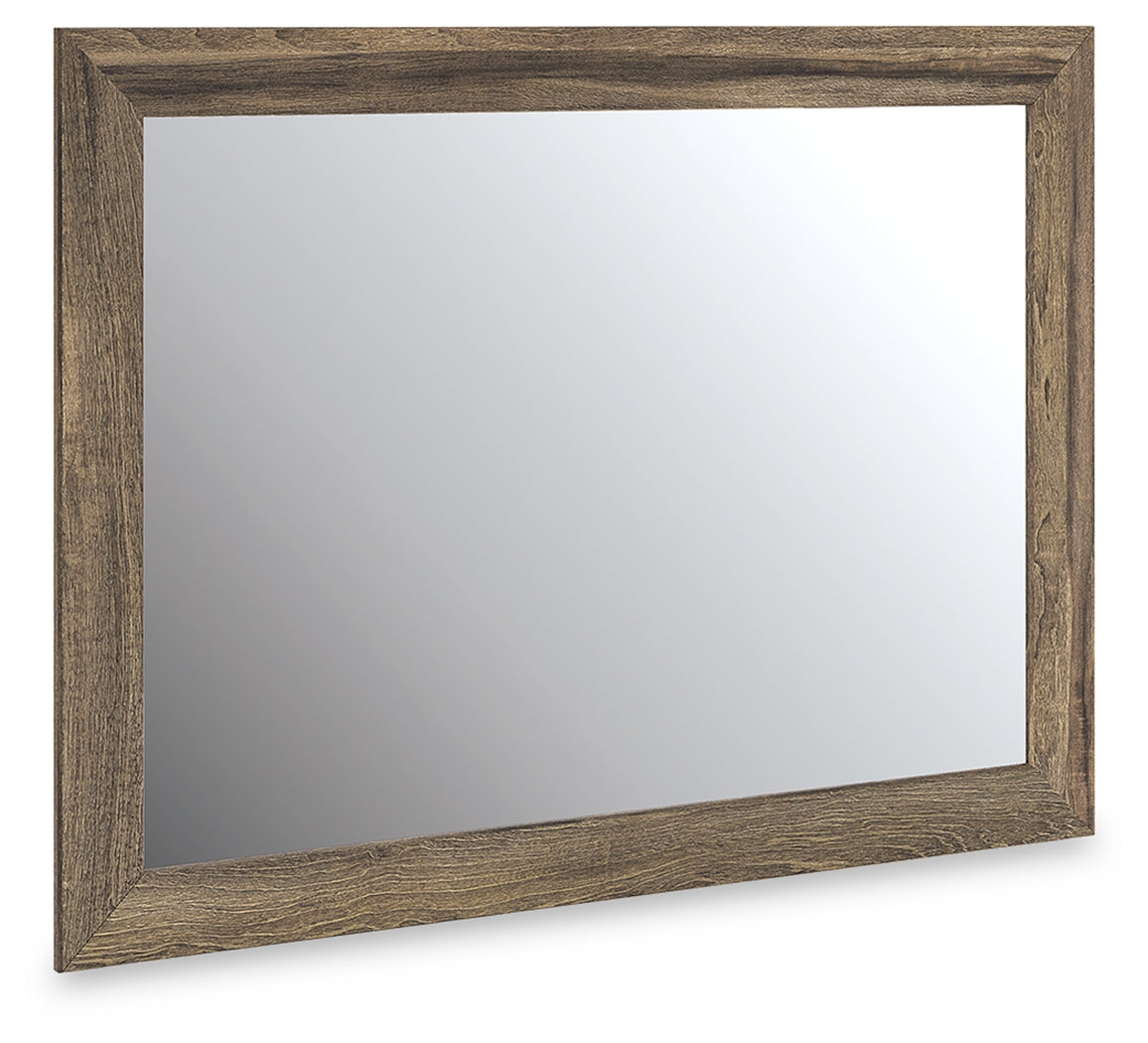 Luxury Living Gallery - Ashley Furniture - Elbrim Bedroom - Bedroom Mirror / Brown - PCB2005-36