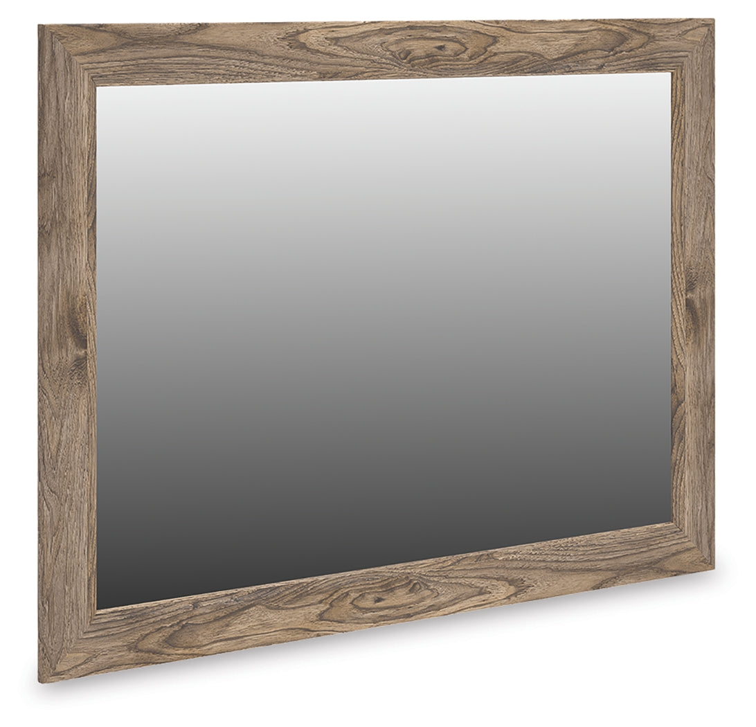 Luxury Living Gallery - Ashley Furniture - Rusticott Bedroom - Bedroom Mirror / Brown - PCB2260-36