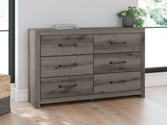 Luxury Living Gallery - Ashley Furniture - Graystorm Bedroom - King Panel Bed / Brown Gray - PCB2405B8