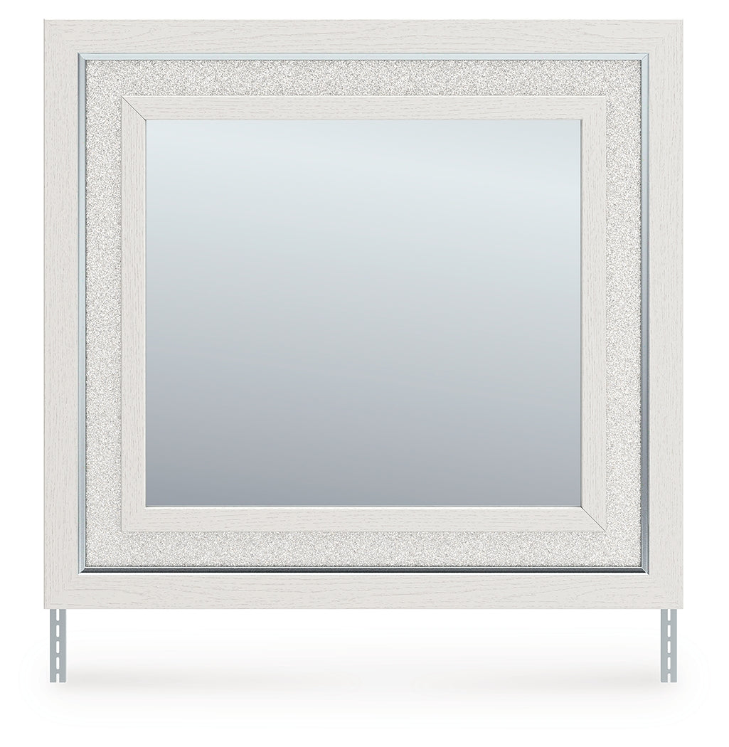 Luxury Living Gallery - Ashley Furniture - Zuraleus Bedroom - Bedroom Mirror / White - PCB3381-36