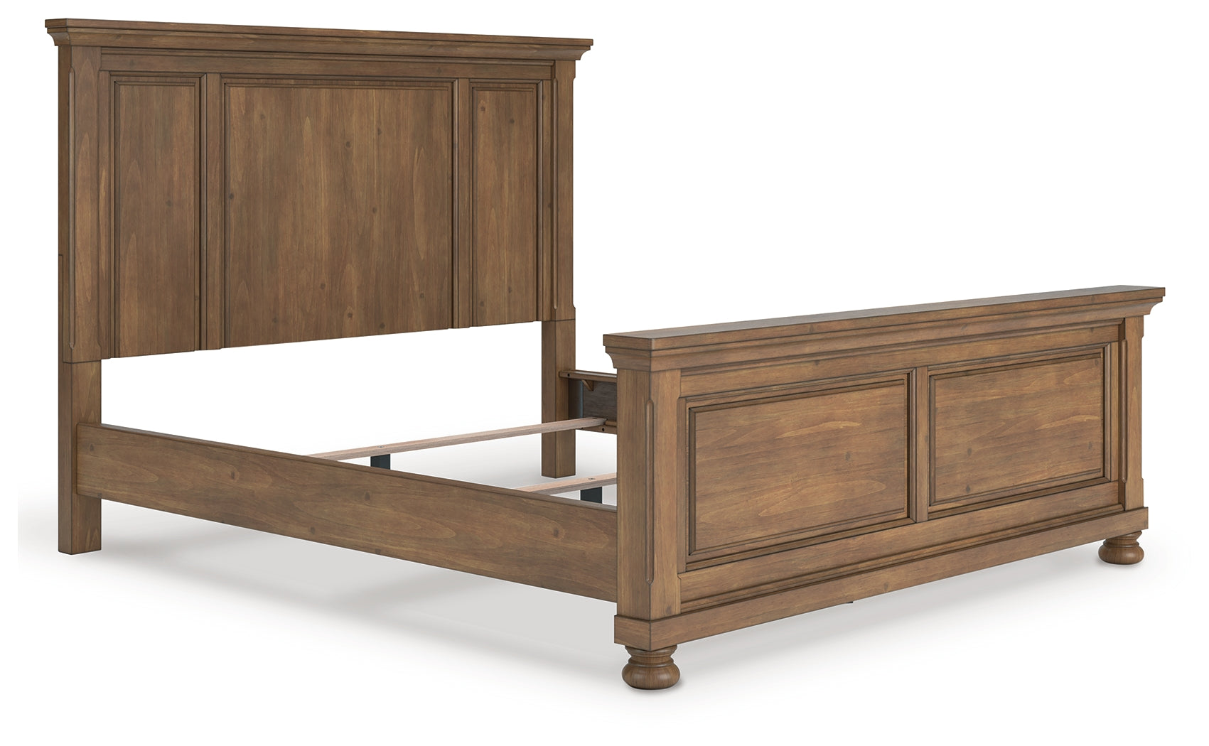 Luxury Living Gallery - Ashley Furniture - Feddinger Bedroom - California King Panel Bed / Medium Brown - PCB779B7