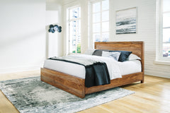 Luxury Living Gallery - Ashley Furniture - Dressonni Bedroom - Dresser and Mirror / Brown - B790B1