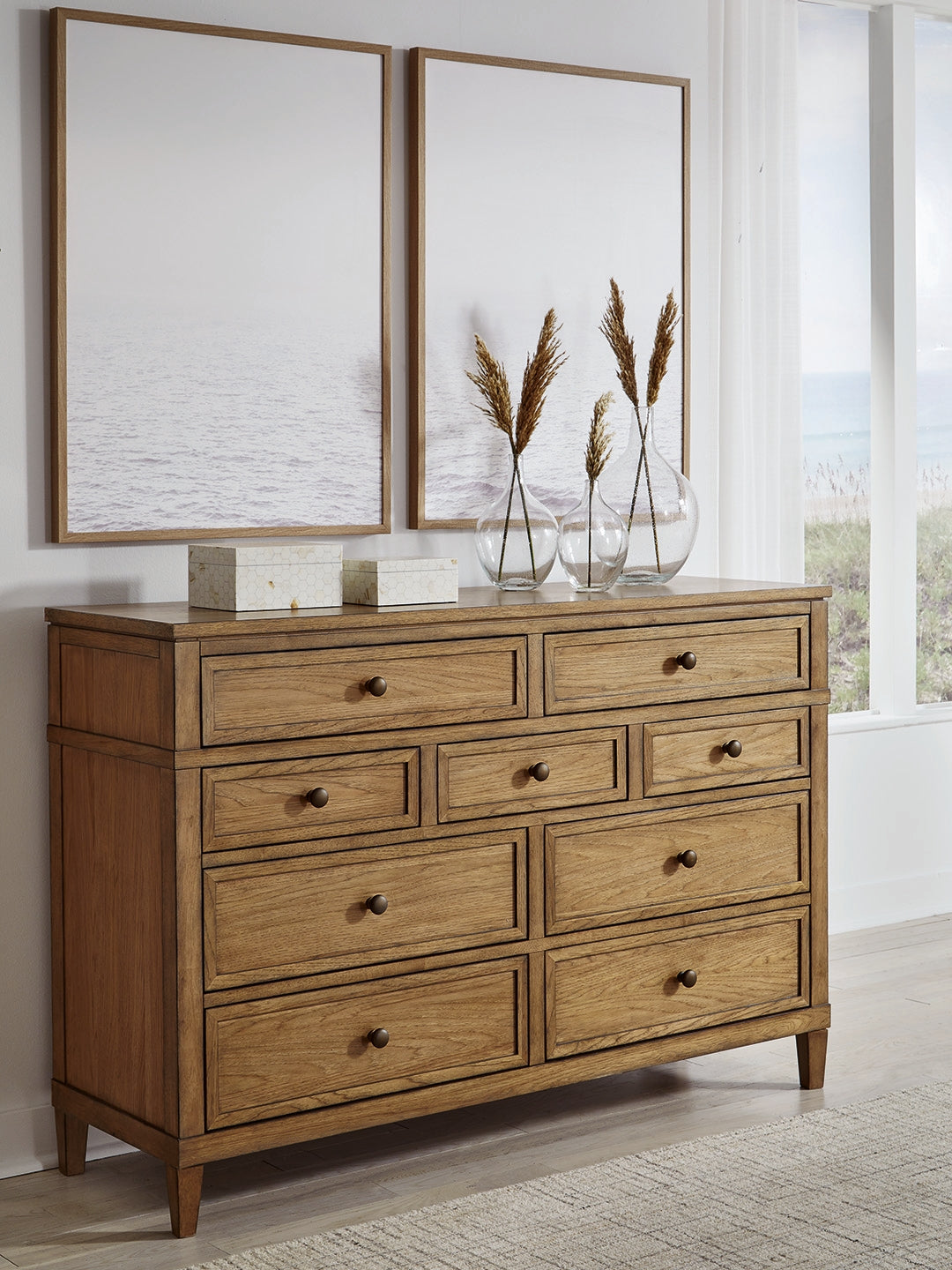 Luxury Living Gallery - Ashley Furniture - Sharlance Bedroom - Dresser / Brown - B895-31