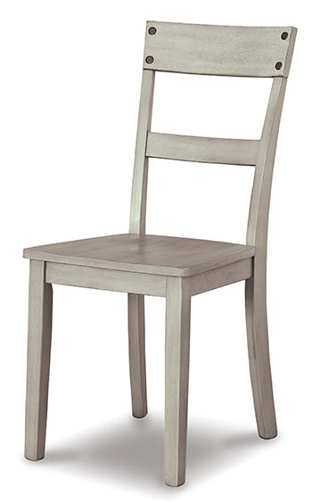 Luxury Living Gallery - Ashley Furniture - Loratti Dining Room - Dining Chair (Set of 2) / Gray - D261-01X2