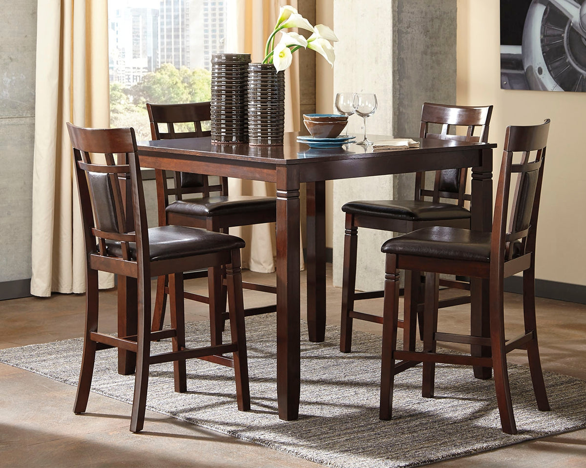 Luxury Living Gallery - Ashley Furniture - Bennox Dining Room - Dining Room Table Set (6/CN) / Brown - D384-325