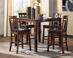 Luxury Living Gallery - Ashley Furniture - Bennox Dining Room - Dining Room Table Set (6/CN) / Brown - D384-325