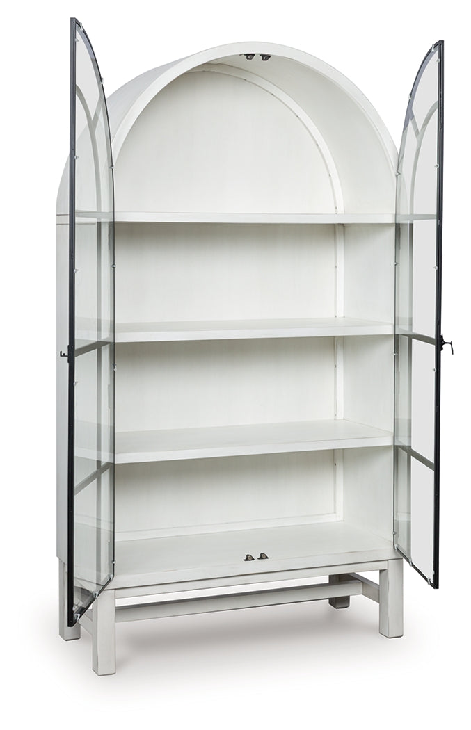 Luxury Living Gallery - Ashley Furniture - Greddinton Display Cabinet - Display Cabinet / Black/Brown - PCD824-376