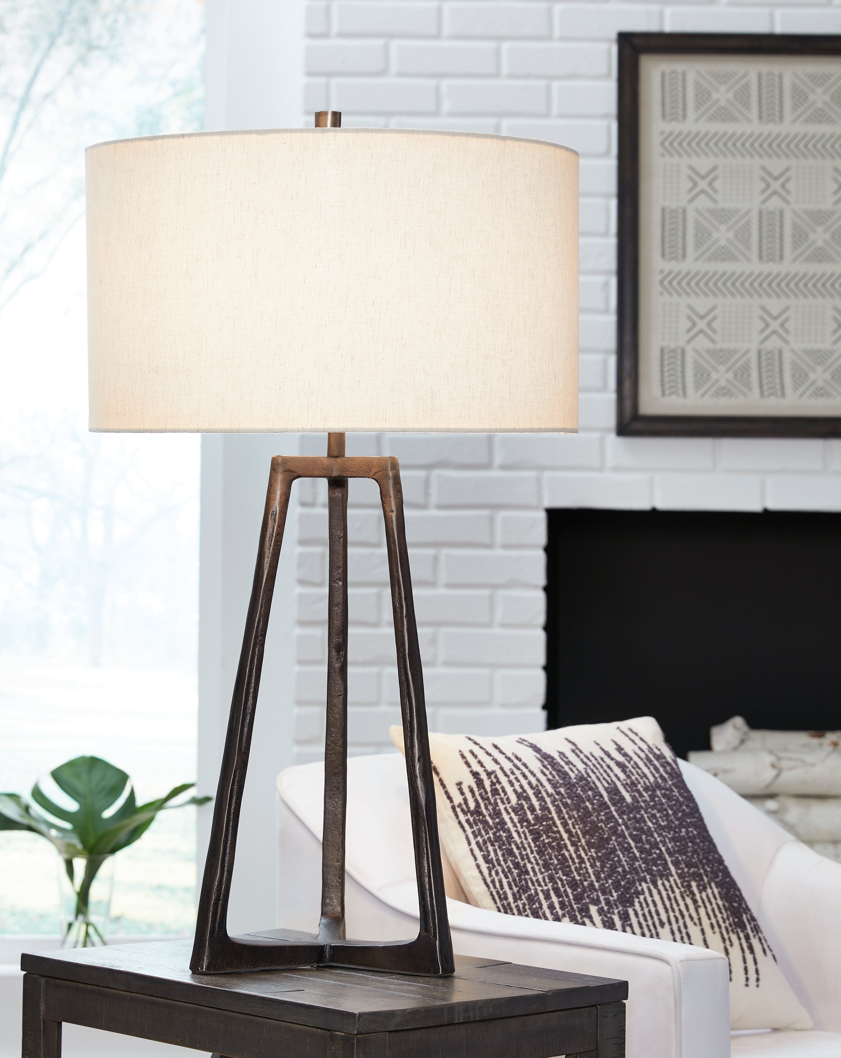 Luxury Living Gallery - Ashley Furniture - Ryandale Lighting - Table Lamp (Set of 2) / Antique Black - L208344X2