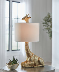Luxury Living Gallery - Ashley Furniture - Ferrison Lighting - 2-Piece Lamp Set / Gold Finish - L317004X2
