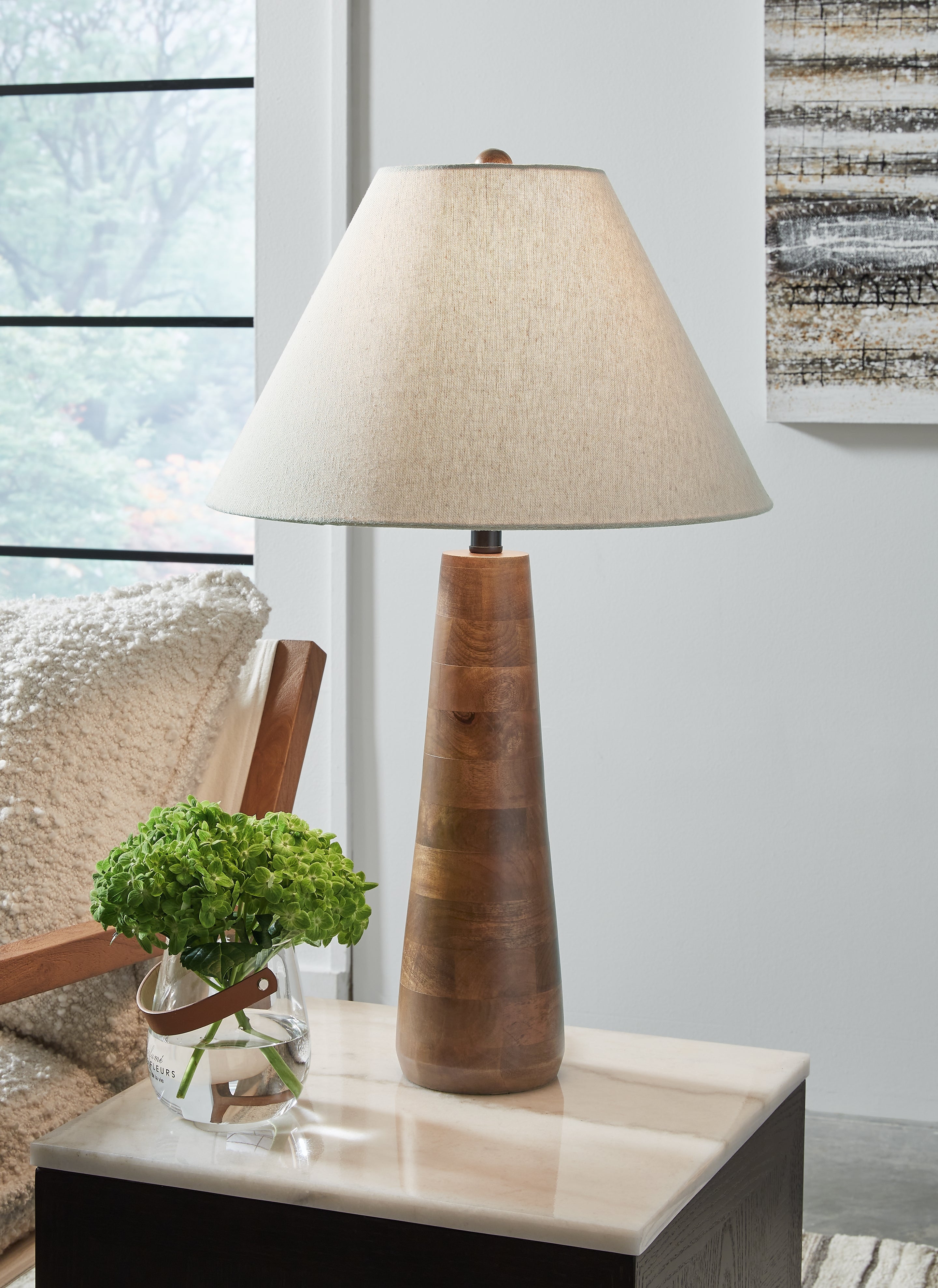 Luxury Living Gallery - Ashley Furniture - Danset Lighting - Table Lamp (Set of 2) / Brown - L329104X2