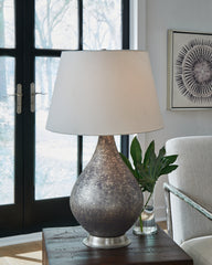 Luxury Living Gallery - Ashley Furniture - Bluacy Lighting - Table Lamp (Set of 2) / Antique Gray - L430834X2