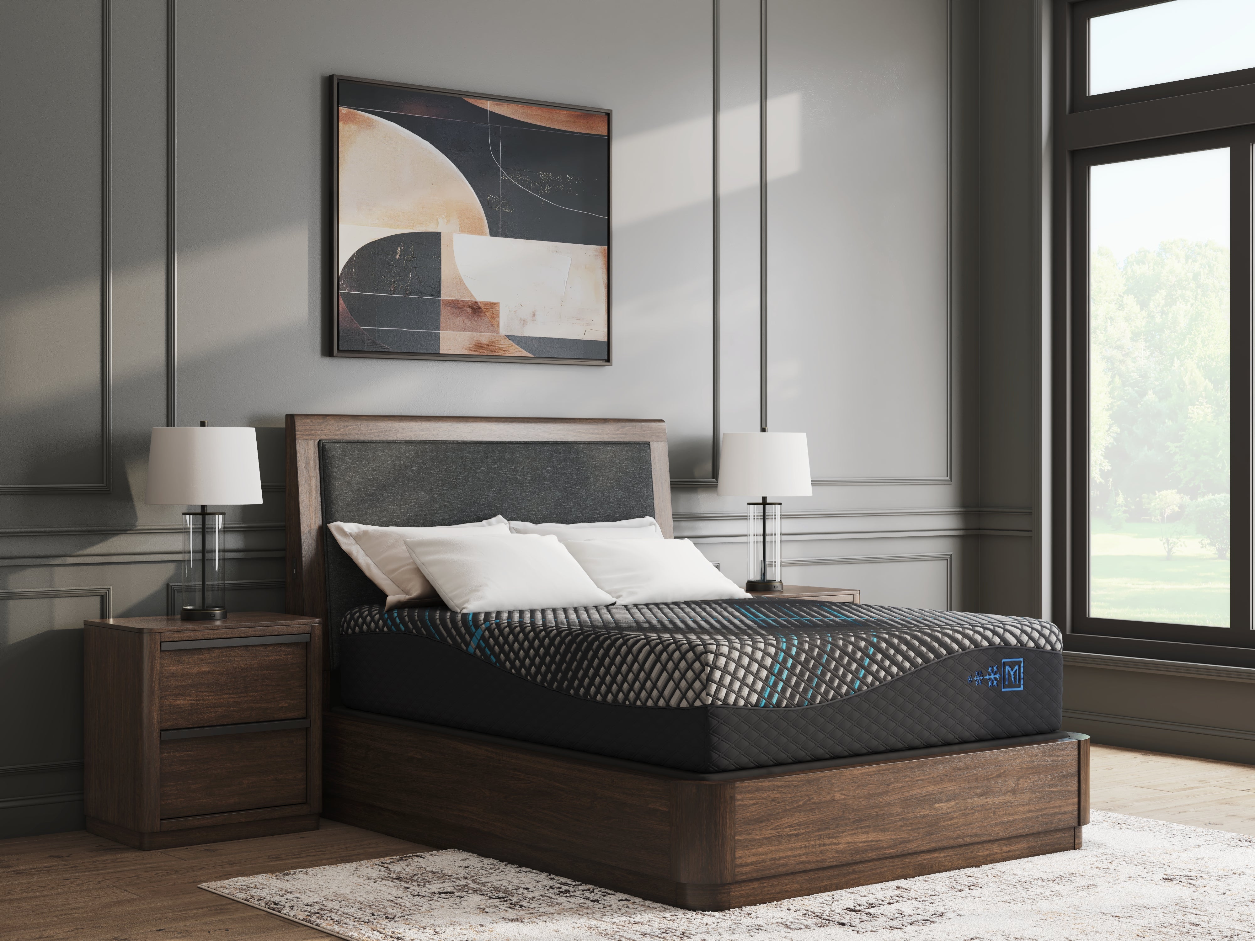 Luxury Living Gallery - Ashley Furniture - Millennium 2.0 Foam 14 Inch Mattresses - King / Black - M31241